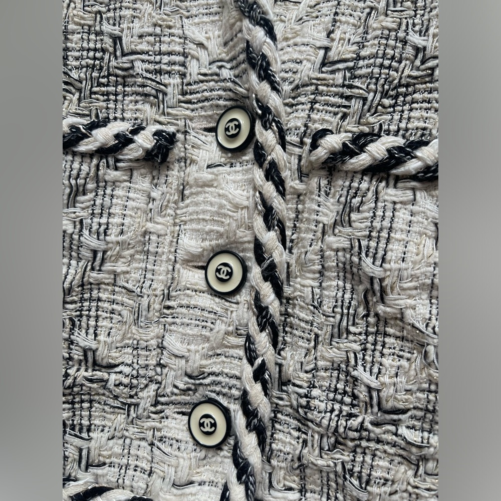 Chanel Jacket Gilet Vest Sweater - Picture 3 of 4